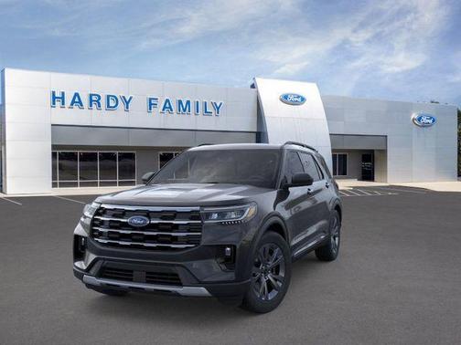 Agate Black Metallic 2025 Ford Explorer Active