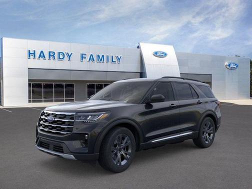 Agate Black Metallic 2025 Ford Explorer Active