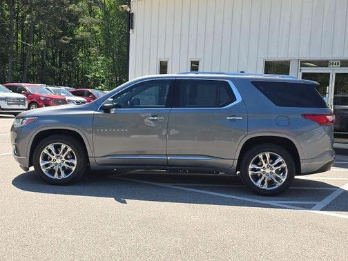 Satin Steel Metallic 2021 Chevrolet Traverse High Country