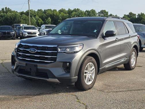 Gray Metallic 2025 Ford Explorer Active