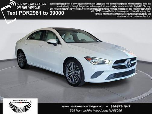 White 2020 Mercedes-Benz CLA 250 Base