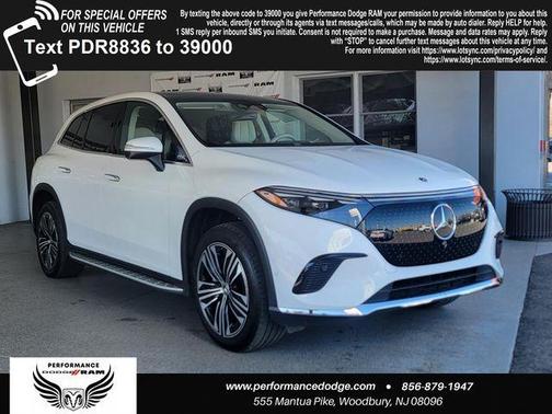 White 2023 Mercedes-Benz EQS 450+ Base