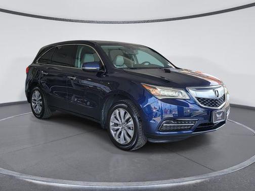 Blue 2014 Acura MDX 3.5L w/Technology & Entertainment Pkgs