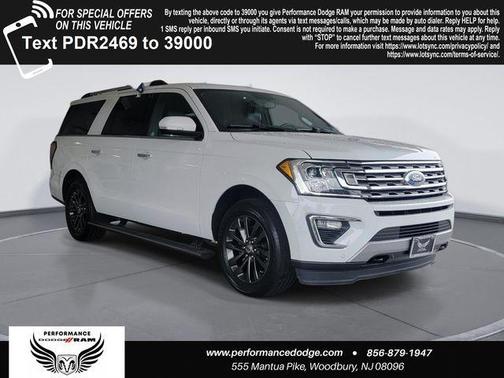 Oxford White 2019 Ford Expedition Max Limited