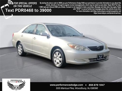2003 Toyota Camry XLE