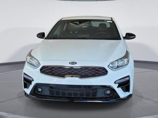 Clear White 2021 Kia Forte GT-Line