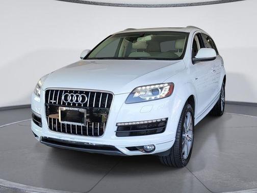 Glacier White 2015 Audi Q7 3.0T Premium Plus