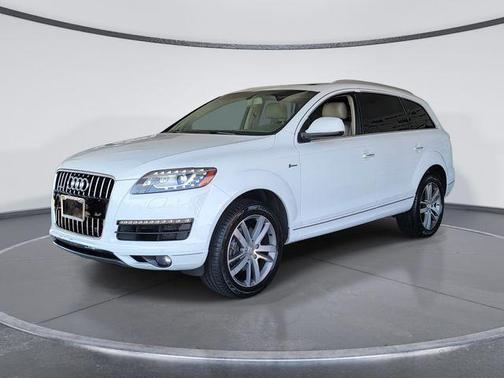 Glacier White 2015 Audi Q7 3.0T Premium Plus