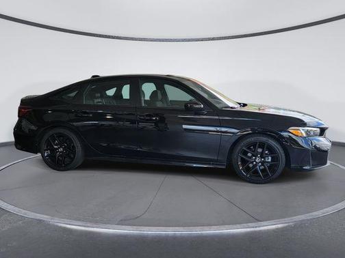 Black 2025 Honda Civic Sport