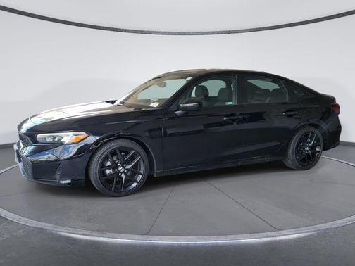 Black 2025 Honda Civic Sport