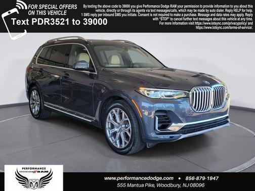 Arctic Gray Metallic 2022 BMW X7 xDrive40i