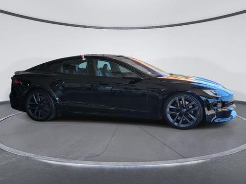 Black 2021 Tesla Model S Plaid
