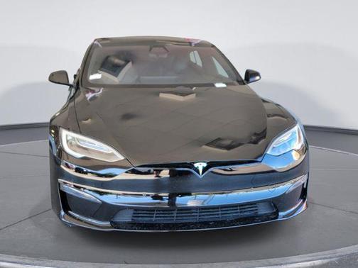 Black 2021 Tesla Model S Plaid