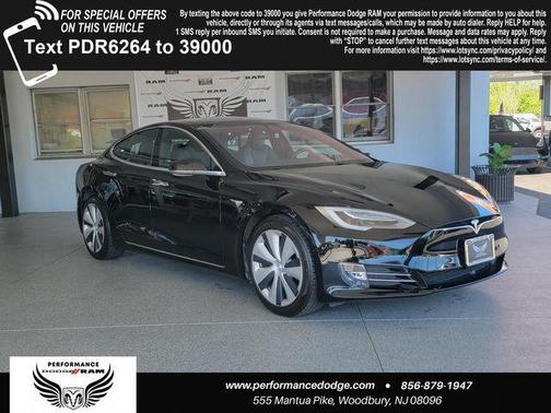 Black 2021 Tesla Model S Long Range