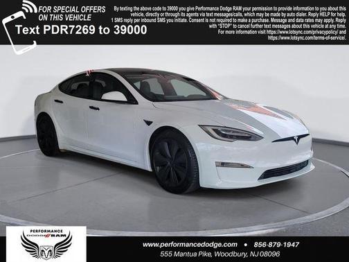 Pearl White Multi 2021 Tesla Model S Long Range