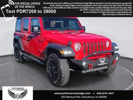 2019 Jeep Wrangler Unlimited Sport
