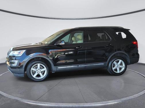 Shadow Black 2017 Ford Explorer XLT