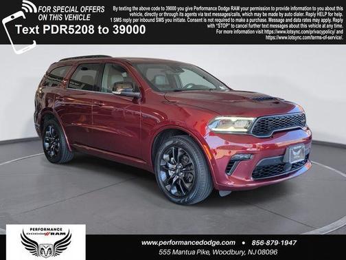 Octane Red Pearlcoat 2023 Dodge Durango R/T