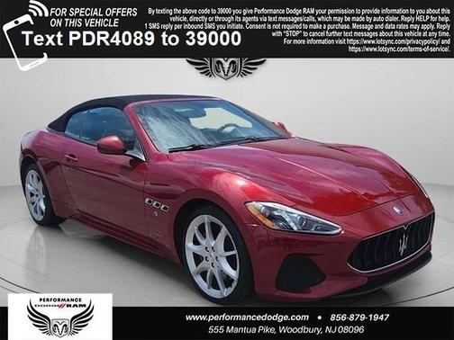 2018 Maserati GranTurismo Sport