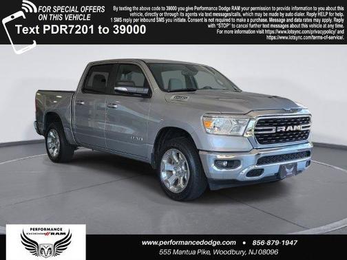 Billet Silver Metallic Clearcoat 2022 RAM 1500 Big Horn