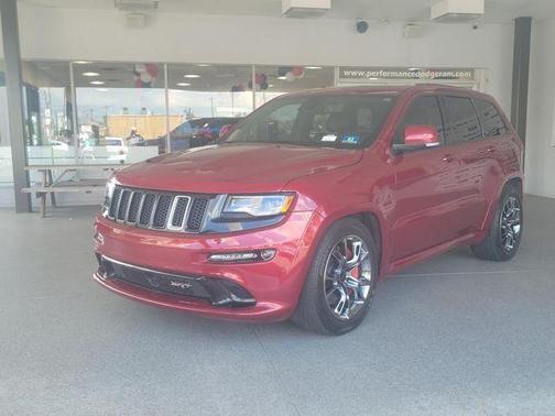 Deep Cherry Red Crystal Pearlcoat 2014 Jeep Grand Cherokee SRT