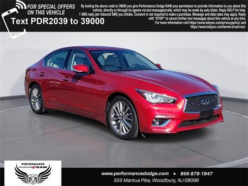 2022 INFINITI Q50 LUXE