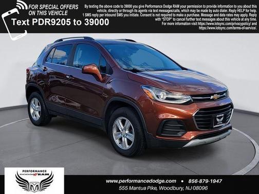 Dark Copper Metallic 2019 Chevrolet Trax LT