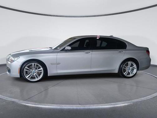 Silver 2014 BMW 750 Li xDrive