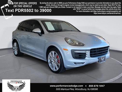 Silver 2016 Porsche Cayenne GTS