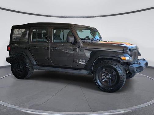 Granite Crystal Clearcoat Metallic 2019 Jeep Wrangler Unlimited Sport