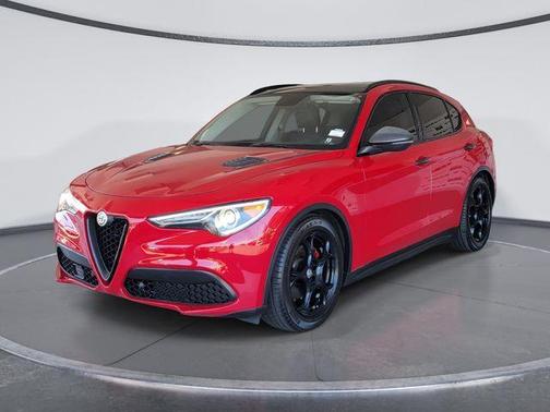 Red 2018 Alfa Romeo Stelvio Base