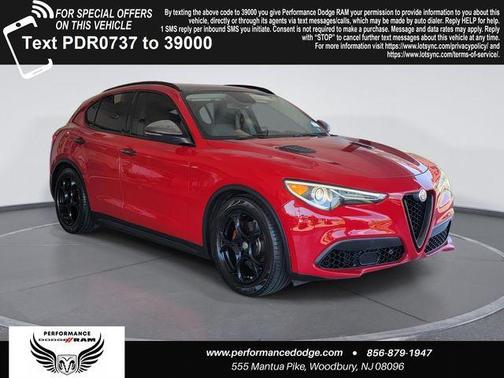 Red 2018 Alfa Romeo Stelvio Base
