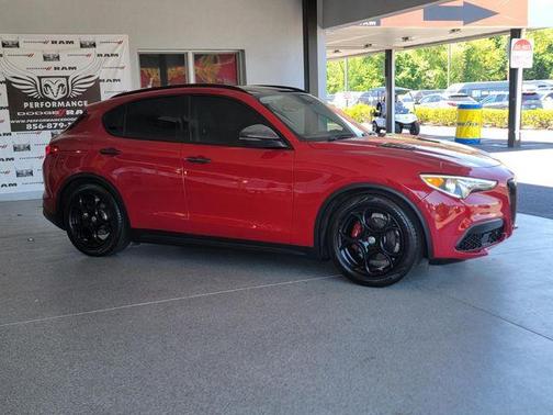 Red 2018 Alfa Romeo Stelvio Base