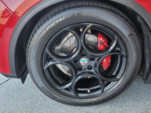 Red 2018 Alfa Romeo Stelvio Base