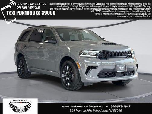 Destroyer Gray Clearcoat 2026 Dodge Durango GT