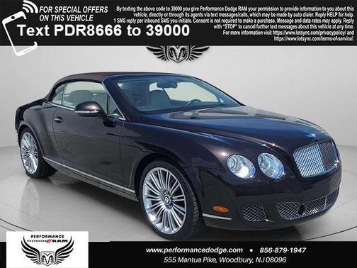 2011 Bentley Continental GTC Speed