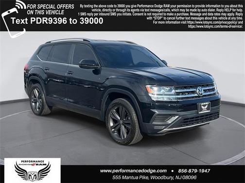 2018 Volkswagen Atlas 3.6L S