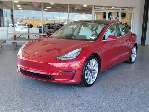 Red Multi 2018 Tesla Model 3
