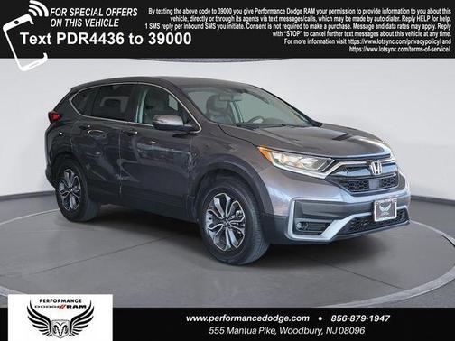 Gray 2022 Honda CR-V EX-L