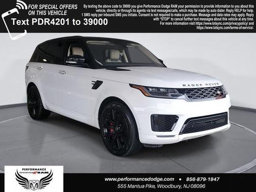 2021 Land Rover Range Rover Sport 3.0 Supercharged HST