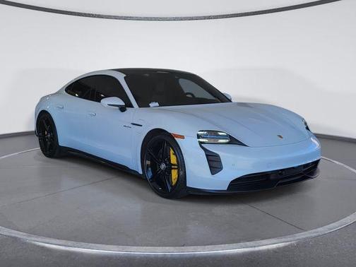 White 2020 Porsche Taycan 4S
