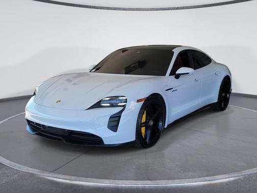 White 2020 Porsche Taycan 4S
