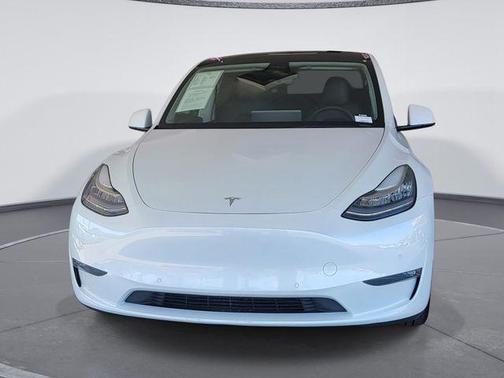 Pearl White Multi 2021 Tesla Model Y Long Range