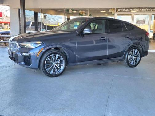 Arctic Gray Metallic 2020 BMW X6 xDrive40i