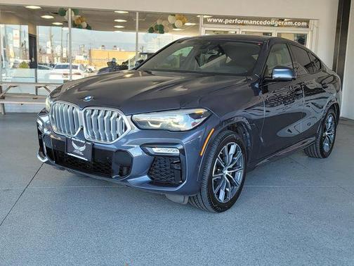 Arctic Gray Metallic 2020 BMW X6 xDrive40i