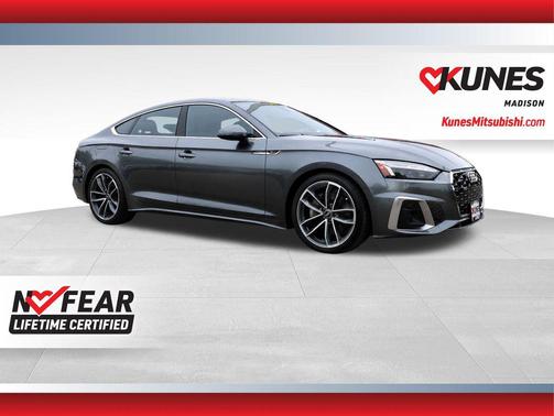 Daytona Gray Pearl Effect 2023 Audi A5 Sportback 45 S Line Premium Plus