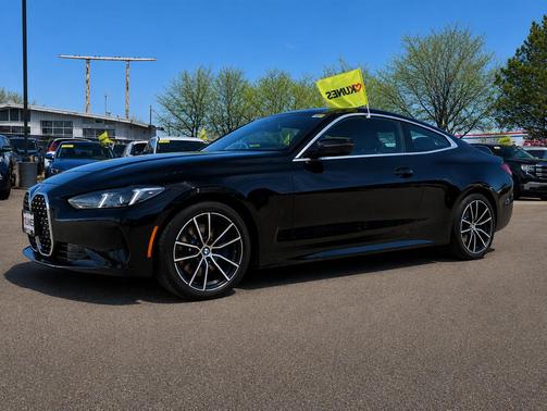 Black 2025 BMW 430 i xDrive