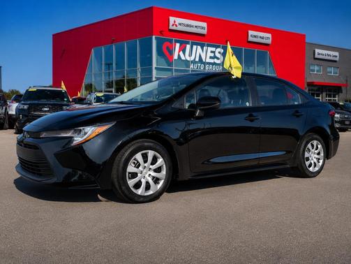 Midnight Black Metallic 2026 Toyota Corolla LE