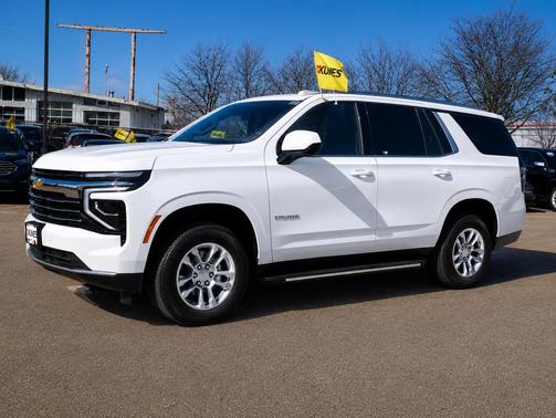 Summit White 2025 Chevrolet Tahoe LT