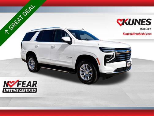 Summit White 2025 Chevrolet Tahoe LT
